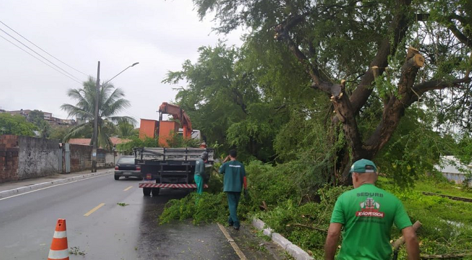 Chuvas fortes devem continuar em João Pessoa