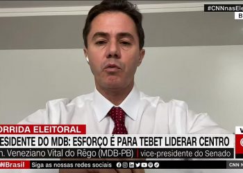 Veneziano (MDB) diz que realidade coloca Simone Tebet (MDB) fora da corrida à Presidência