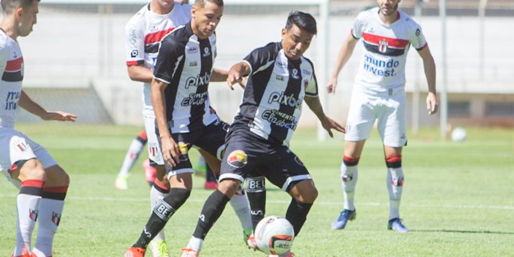 Botafogo-PB perde para o xará paulista e cai seis posições na tabela