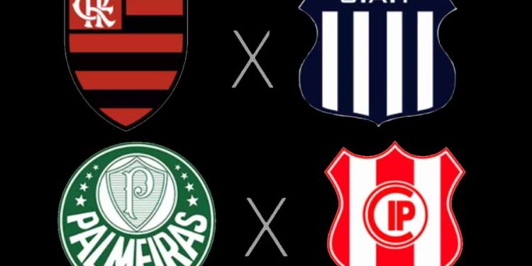 Flamengo e Palmeias entram em campo hoje pela Libertadores