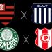 Flamengo e Palmeias entram em campo hoje pela Libertadores