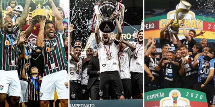É Campeão! – Fluminense, Atlético MG e Grêmio faturam estaduais