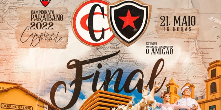 Sai hoje o campeão paraibano 2022