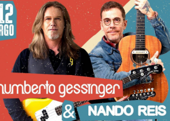Humberto Gessinger e Nando Reis se apresentam em João Pessoa