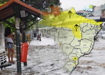 INMET emite novo alerta de chuvas intensas na PB