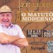 Zé Lezim se apresenta hoje (13) no Teatro Paulo Pontes-JP