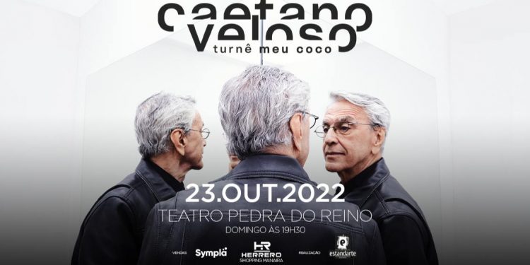 Caetano Veloso: turnê “Meu Coco” vem a João Pessoa