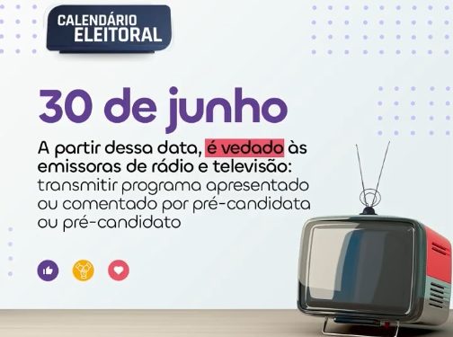 Apresentadores pré-candidatos já estão proibidos em rádio de TV