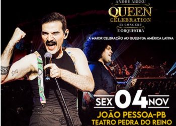 “Queen Celebration” se apresenta hoje (4), no Teatro Pedra do Reino