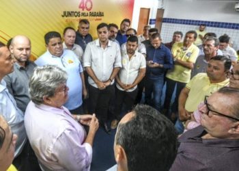 67 prefeitos reafirmam apoio à reeleição de João Azevêdo