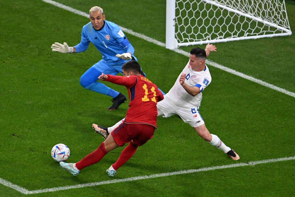 Espanha faz maior goleada desta Copa do Mundo na Costa Rica