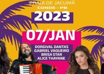 Hoje (7) e de graça – Jacumã tem shows de Dorgival Dantas e Brisa Star