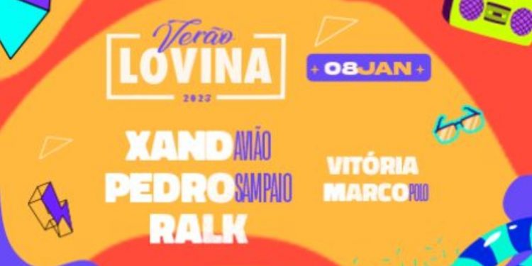 Domingo 8 Jan – Xand Avião comanda a festa no Verão Lovina