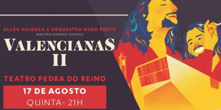 Nessa quinta (17) – Alceu Valença e Orquestra Ouro Preto, no Pedra do Reino