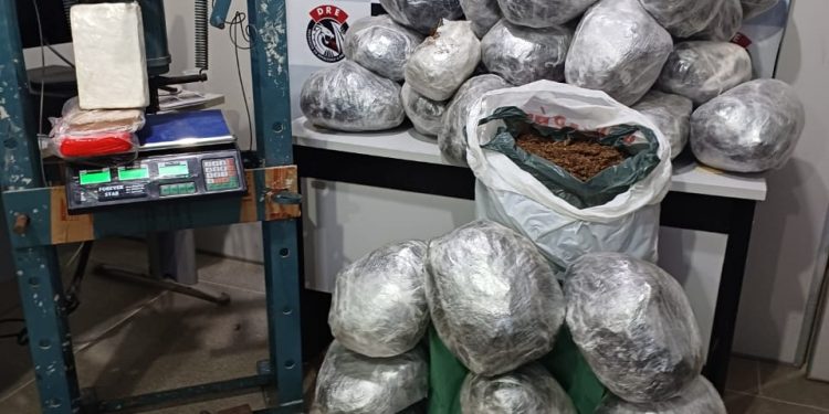 Polícia Civil apreende maconha e cocaína em CG