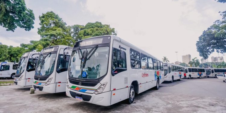 João Pessoa recebe 20 ônibus novos para o transporte coletivo