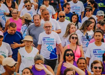 João Pessoa seria I Caminhada de Conscientização pela Vacina
