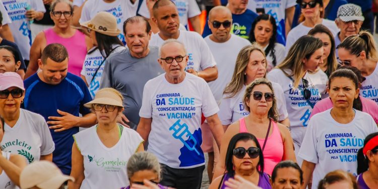 João Pessoa seria I Caminhada de Conscientização pela Vacina