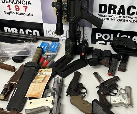 Polícia prende CAC’s acusados de comprar armas para cometer crimes