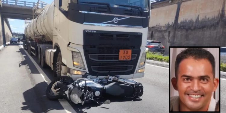 Cabo da Rotam morre atropelado por carreta em João Pessoa