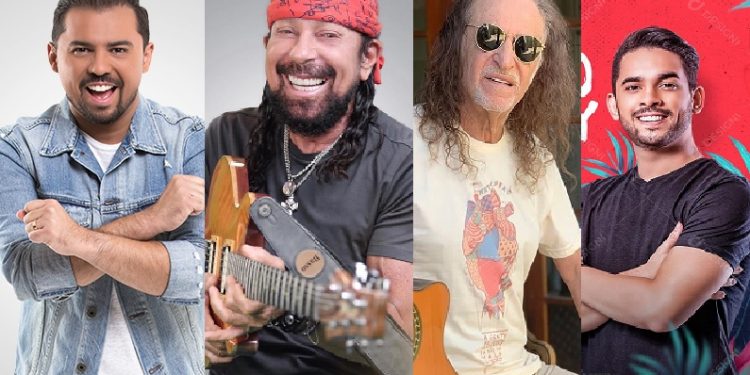 Folia de Rua 2024 terá Xand Avião, Bell Marques, Alceu Valença e Henri Freitas