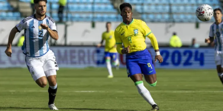 Brasil perde para a Argentina está fora das olimpíadas de Paris, no futebol masculino