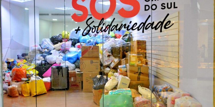 Prefeitura de João Pessoa arrecada 130 toneladas de donativos para o RS