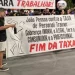 Personal trainers fazem protesto contra cobrança de taxa em academias da PB
