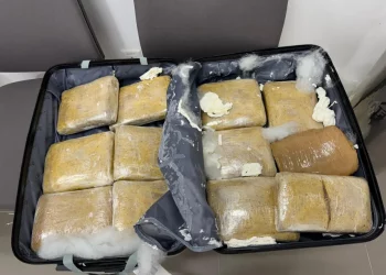 PF prende mulher com 13kg de haxixe no aeroporto Castro Pinto