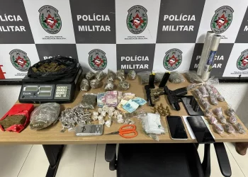 PM prende quadrilha de traficantes que agiam na zora rural de Santa Rita