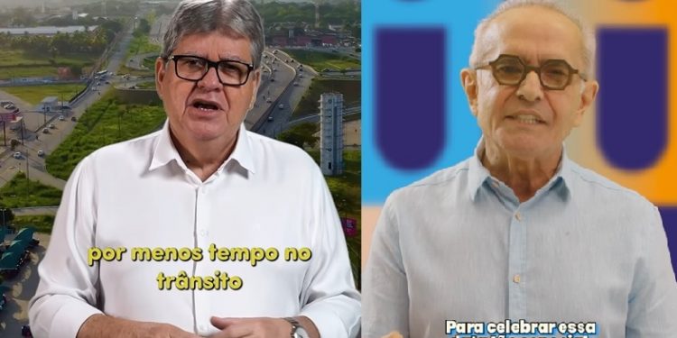 Prefeito e governador celebram aniversário de João Pessoa