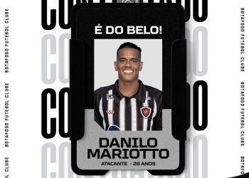 Botafogo-PB anuncia Danilo Mariotto como primeiro reforço para 2025
