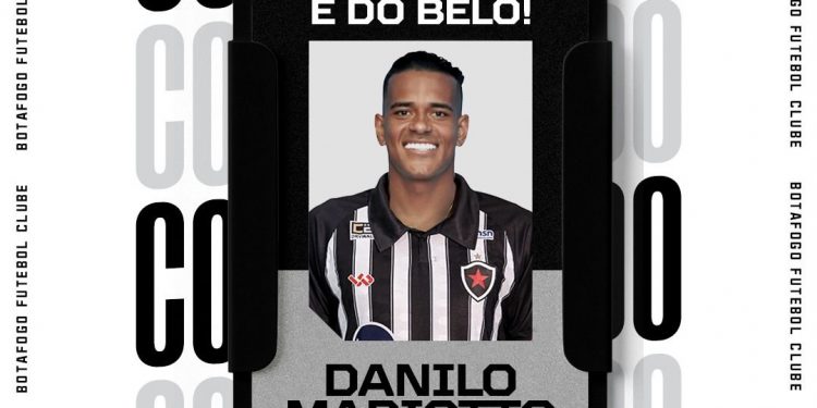 Botafogo-PB anuncia Danilo Mariotto como primeiro reforço para 2025