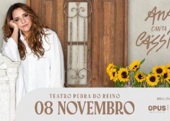Ana Carolina se apresenta em JP, dia 8 de novembro