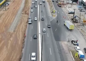 PRF interdita trecho da BR-230, próximo aos Bancários, para construção de viaduto
