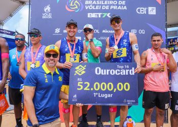 Paraibanos vencem Brasileiro de Vôlei de Praia em João Pessoa