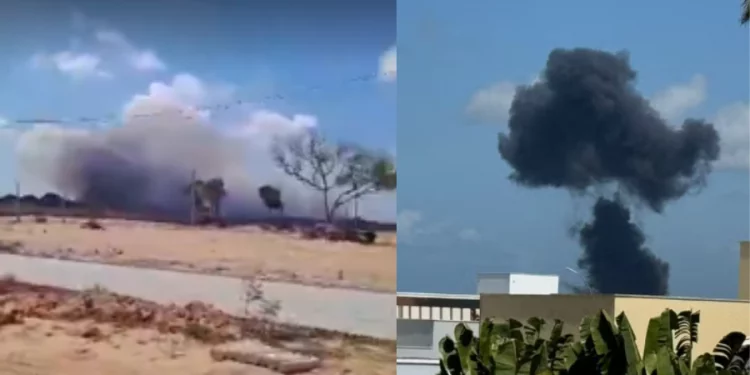 Avião da FAB vai no interior do RN