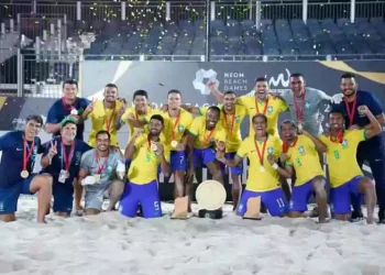Arena em Cabo Branco recebe futebol de areia, está semana