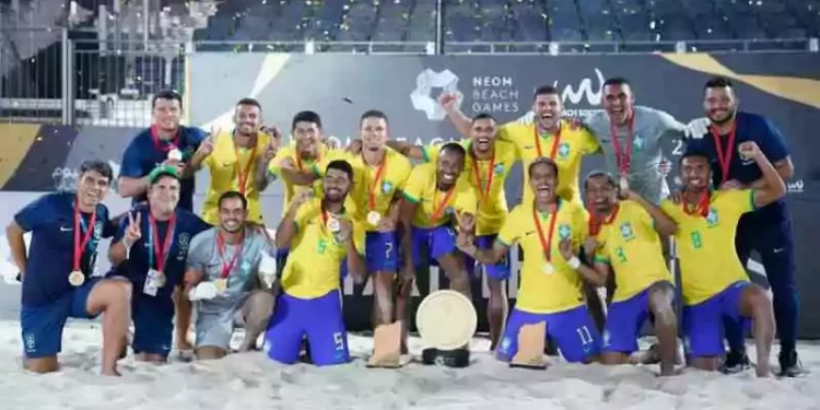 Arena em Cabo Branco recebe futebol de areia, está semana