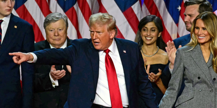 Donald Trump é eleito presidente dos Estados Unidos, pela segunda vez