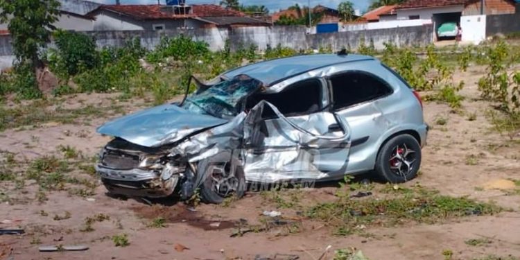 No dia de Natal, jovem morre em acidente automobilístico, em Santa Rita