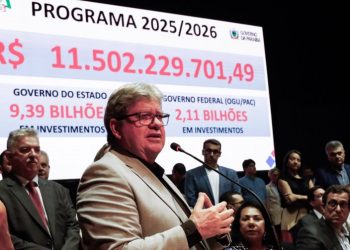 João Azevêdo anuncia investimentos de R$ 11,5 bilhões em 2025 e 2026