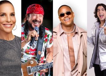 Ivete, Bell, Léo Santana e Natanzinho serão atrações do Folia de Rua 2025
