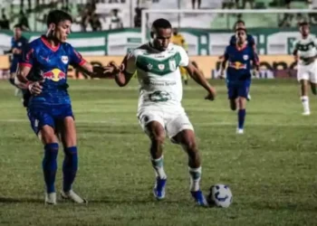 Sousa sofre empate no fim, perde para o Bragantino nos pênaltis e dá adeus à Copa do Brasil