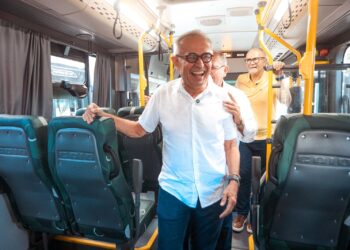 Transporte público de João Pessoa ganha 32 novos ônibus