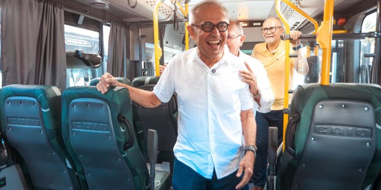 Transporte público de João Pessoa ganha 32 novos ônibus