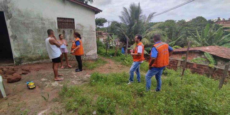 Sobe para 244,6mm o acumulado de chuvas em João Pessoa