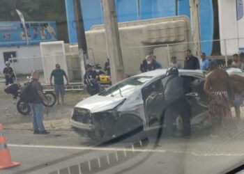 Morre passageira de Uber atingido por caminhoneta de motorista bêbado, na BR-230, em JP