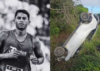 Personal morre em acidente na PB-008, no Litoral Sul da PB