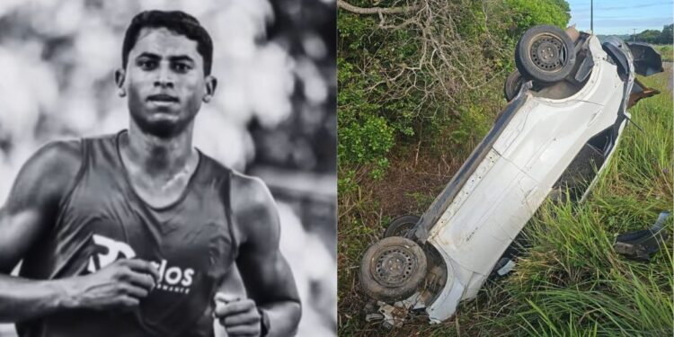 Personal morre em acidente na PB-008, no Litoral Sul da PB